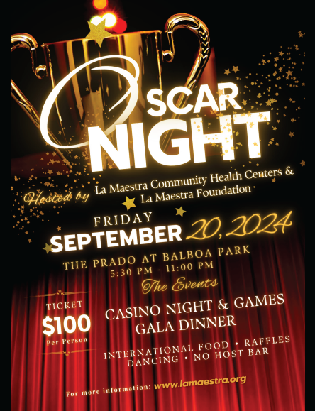 2024 Casino Night flyer